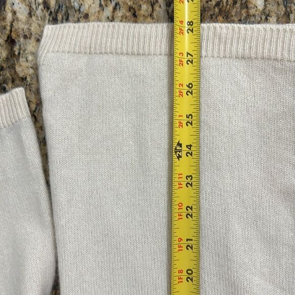 Saks Fifth Avenue Folio Collection Cashmere Cardigan Sweater Size S - Picture 8 of 8